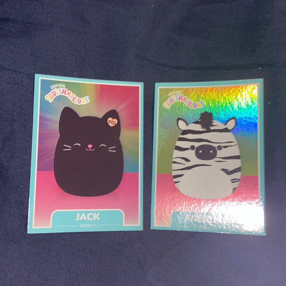 RARE squishmallow trading cards